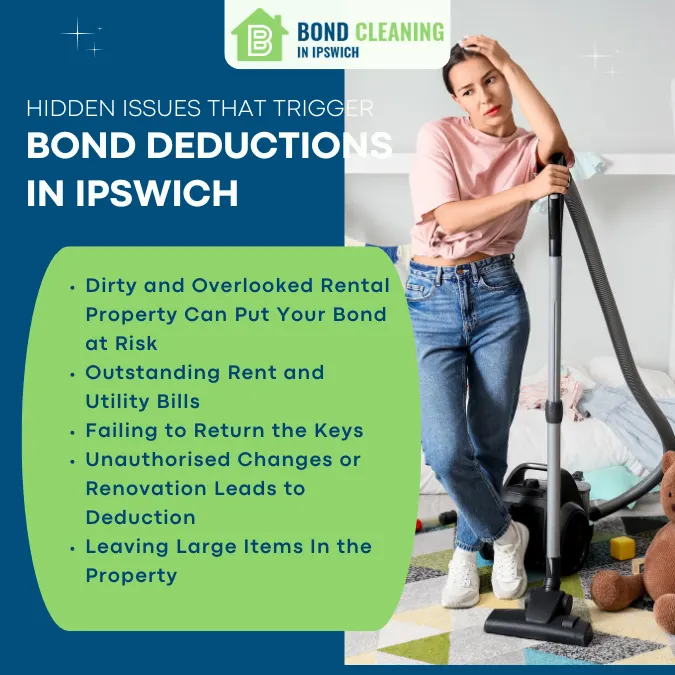 Hidden Issues That Trigger Bond Deductions in Ipswich